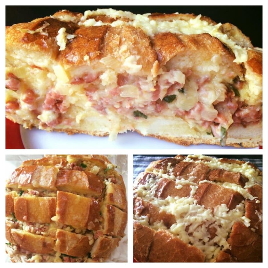 Loaded Cheese And Bacon Cob Loaf Pull Apart Slow Cooker Central 4098