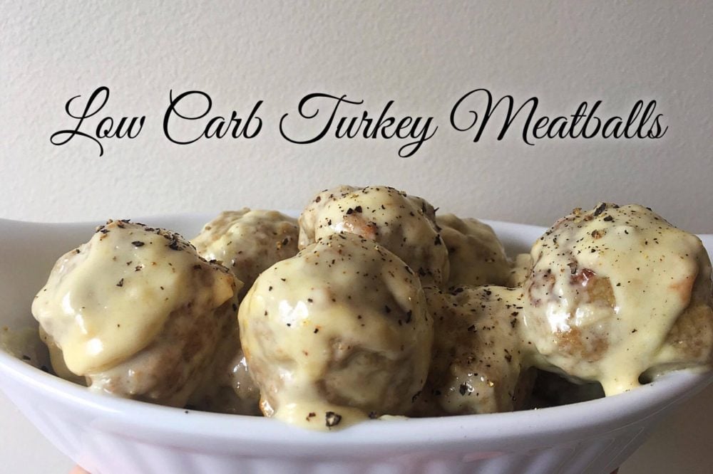 no carb turkey meatballs