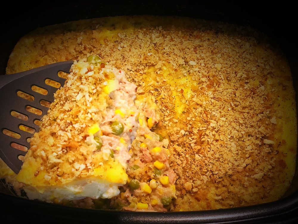 Stuffing Topped Tuna Bake Slow Cooker Central